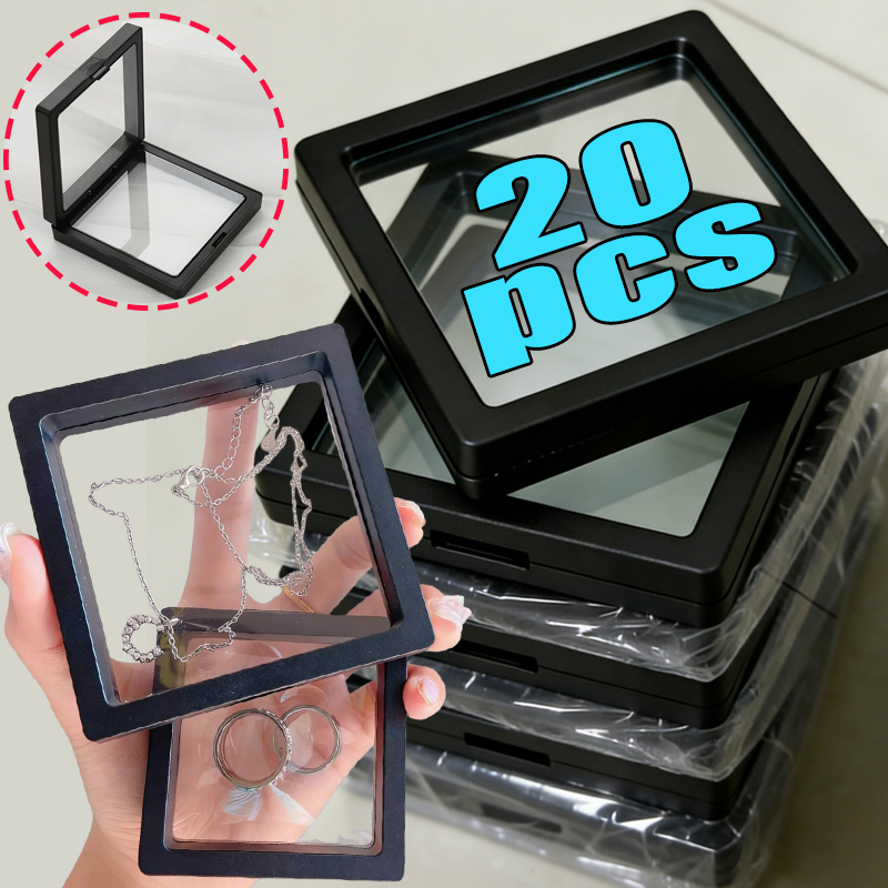 Body Jewelry Display - 1-20 stuks transparante PE-film sieradendoos ketting