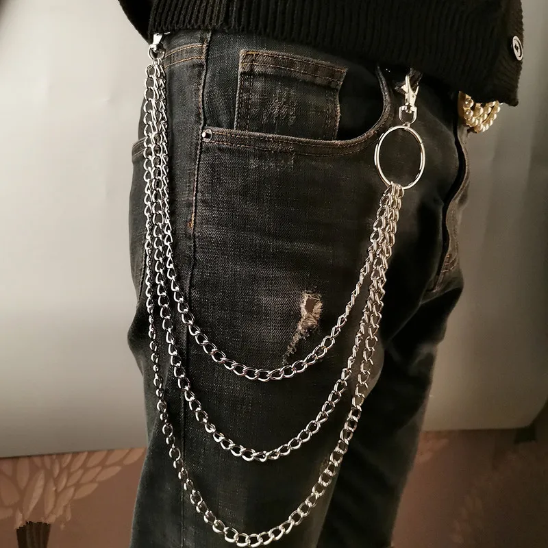 Body Jewelry Waist Chains - Laag metalen riemketting Punk Hook Metal