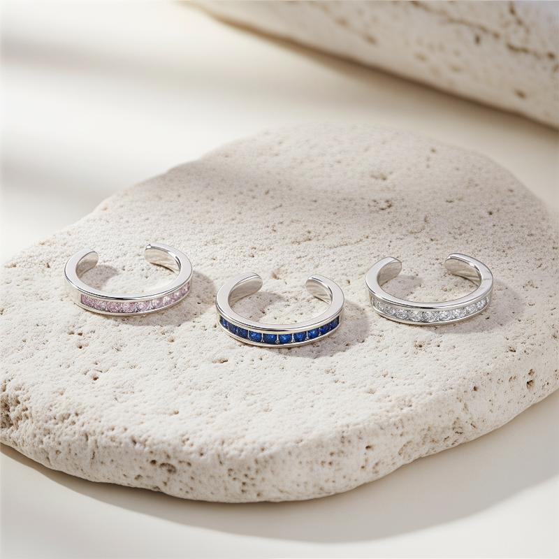 Body Jewelry Rings - Dames Boho Koperen Teenringen Verstelbaar Schattig