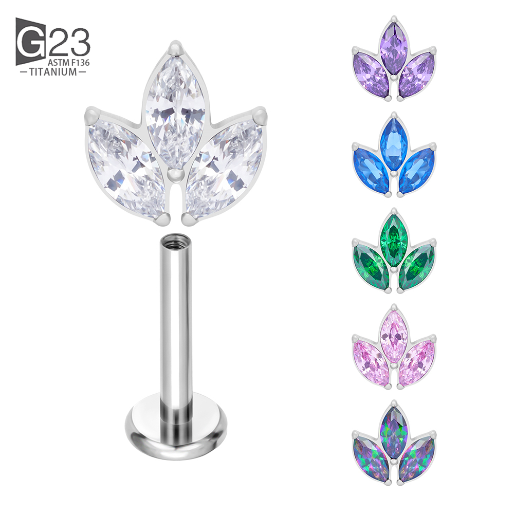 Body Jewelry Labret - G23 Titanium Pierc Labret Oorbel Draad