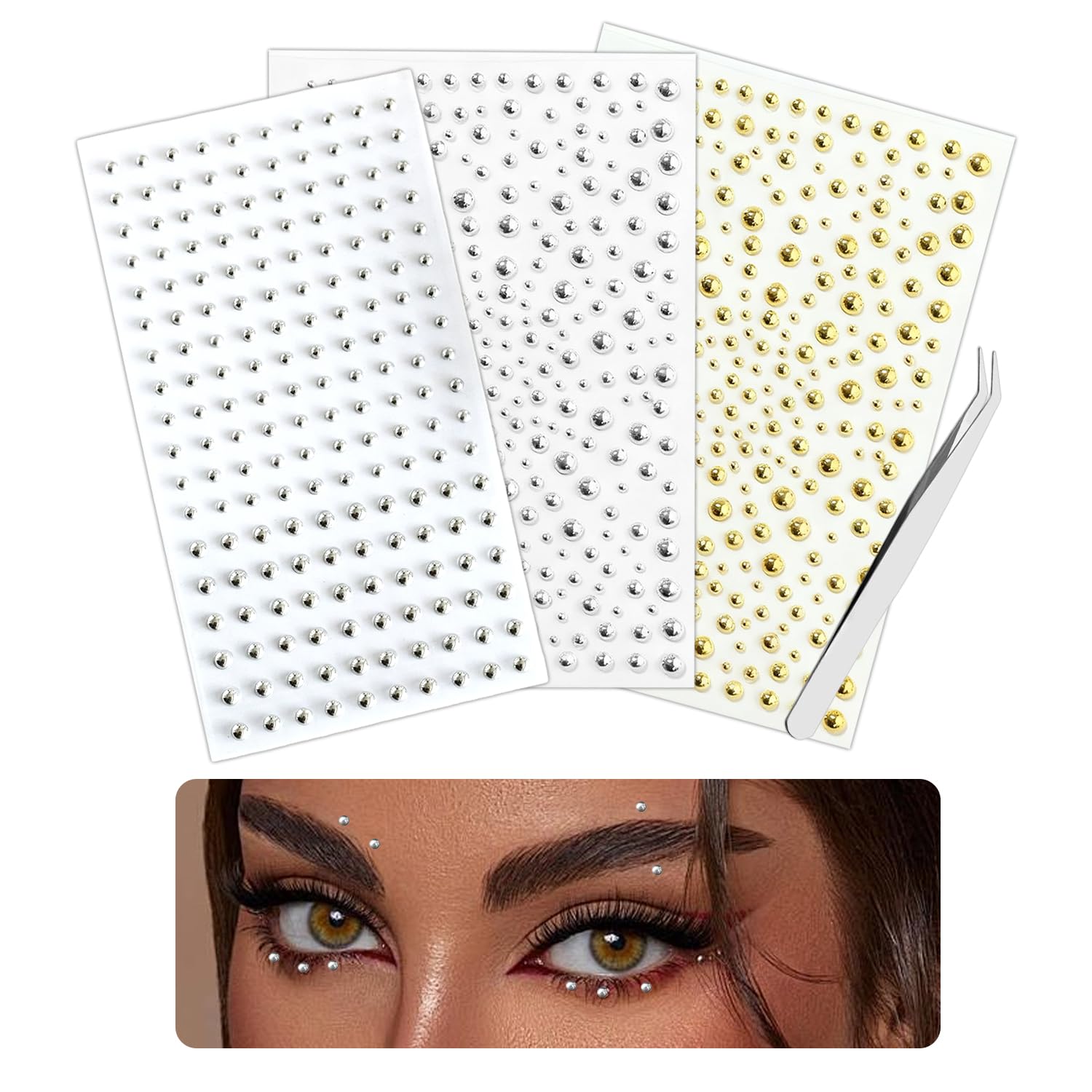 Body Jewelry Rings - Gezicht lichaam ring stickers zelfklevende gezicht
