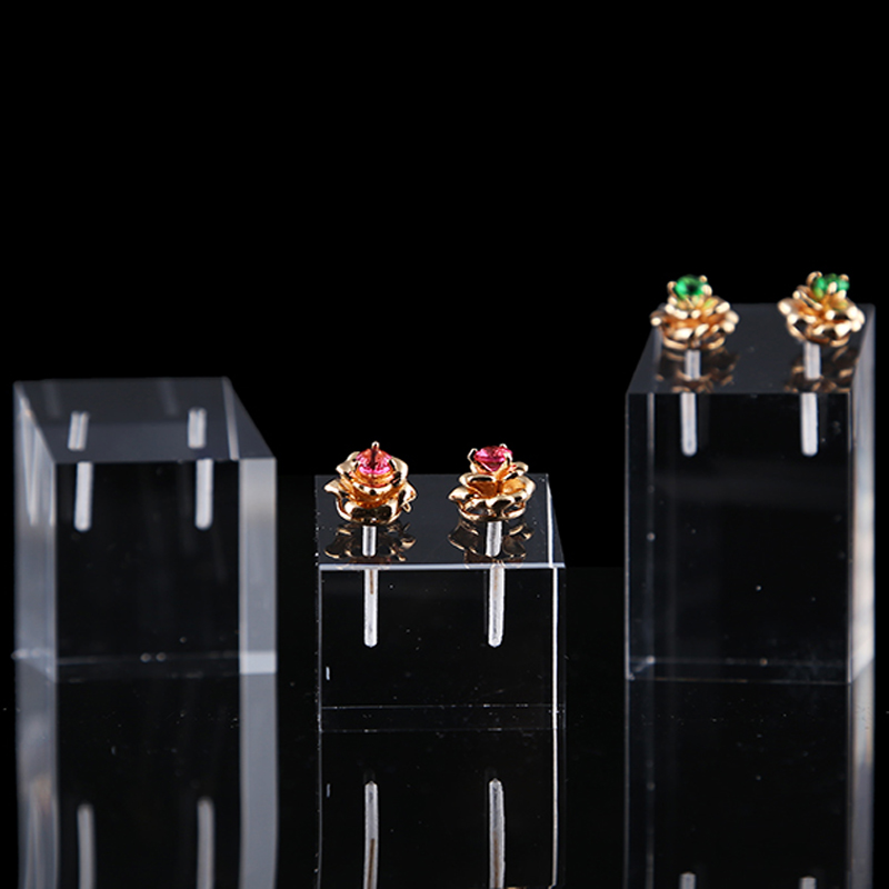 3Pcs Clear Acryl Vierkante Oor - Body Jewelry Display recensie en prijs
