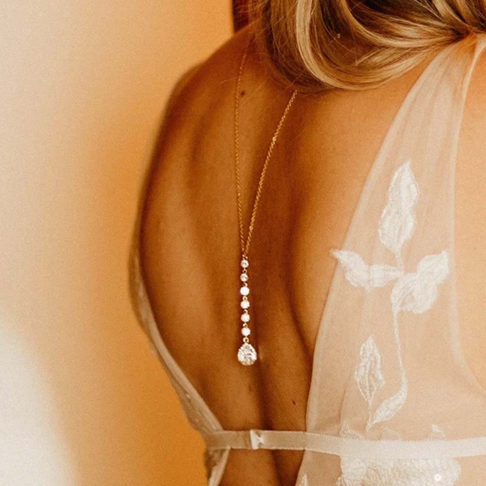 Steenvans Drop Back Ketting El - Body Jewelry Back recensie en prijs