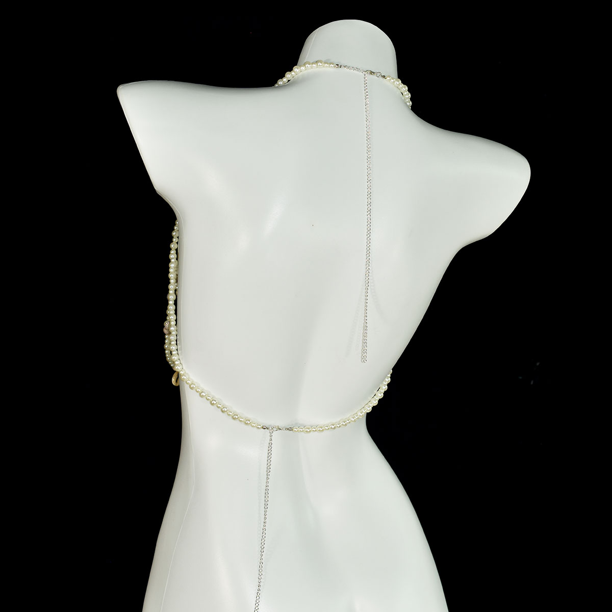 Mode Imitatie Parel Beha Taill - Body Jewelry Bra recensie en prijs
