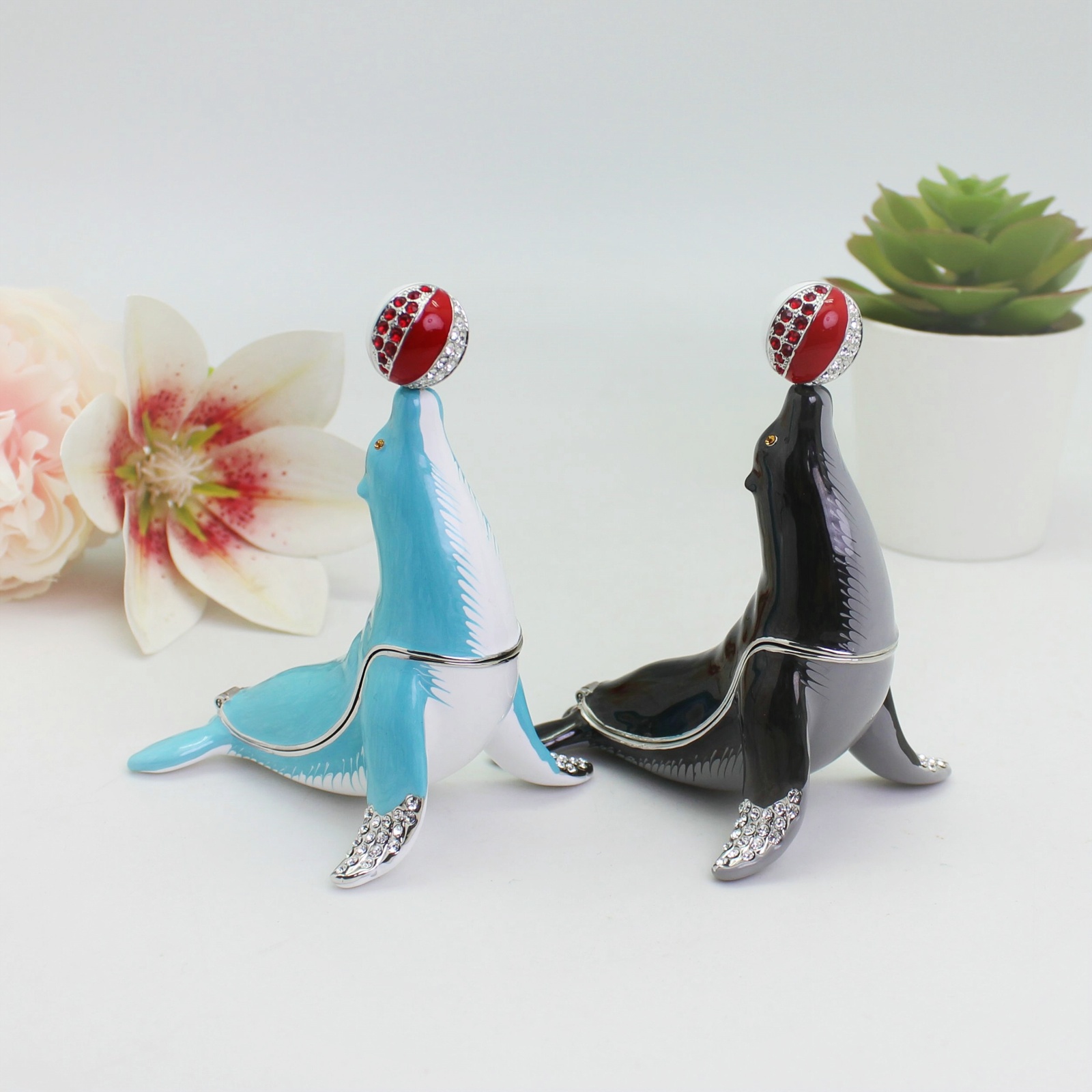 SHINNYGIFTS Zeeleeuw Emaille S - Body Jewelry Websites recensie en prijs