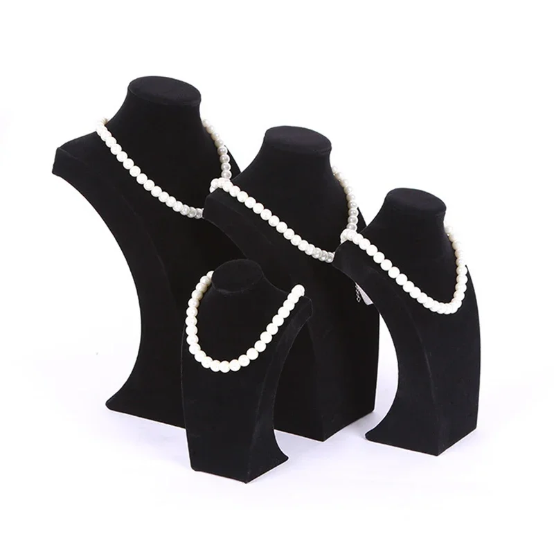 Fluwelen portret ketting displ - Body Jewelry Display recensie en prijs