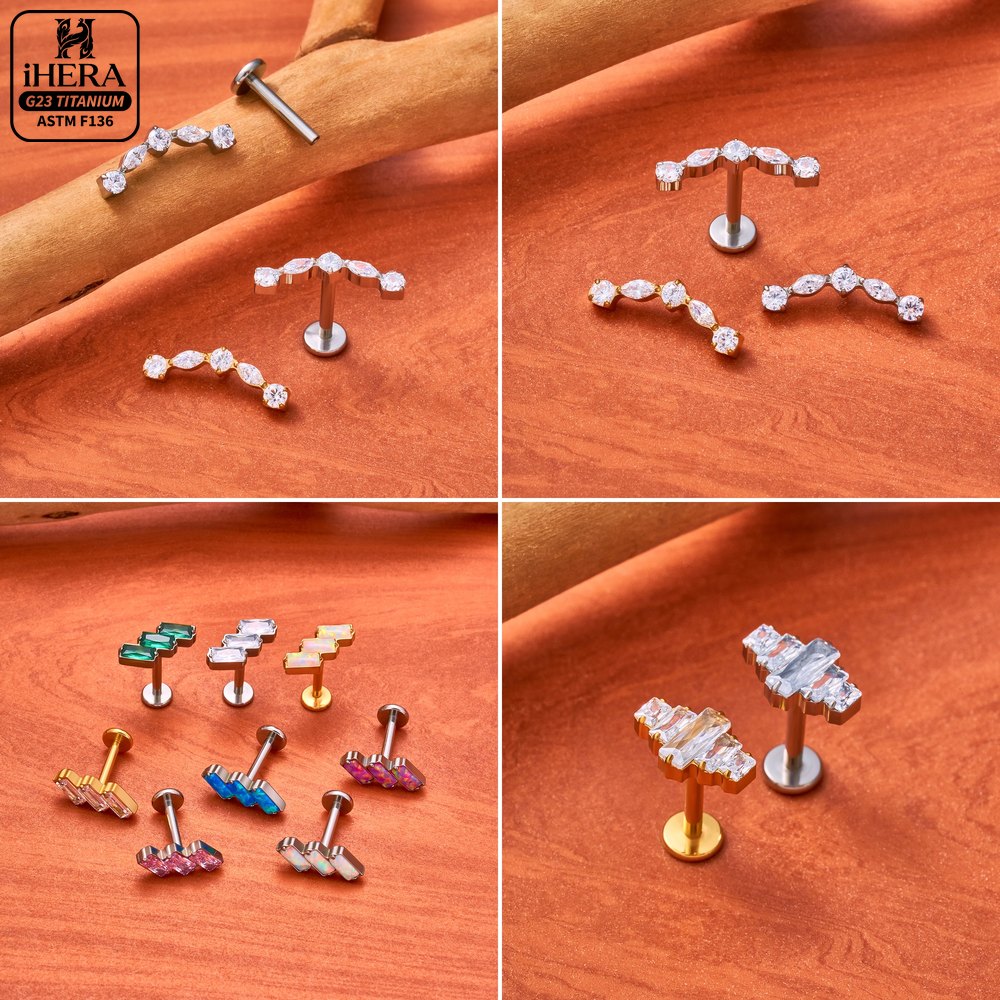 ASTM F136 Titanium Piercing Ba - Tragus Flat Back recensie en prijs
