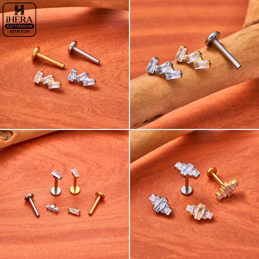 ASTM F136 Titanium Piercing Ba - Tragus Flat Back recensie en prijs