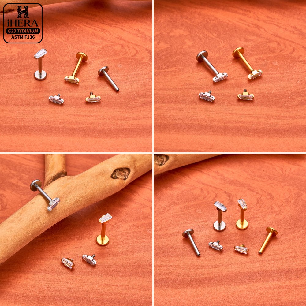 ASTM F136 Titanium Piercing Ba - Tragus Flat Back recensie en prijs