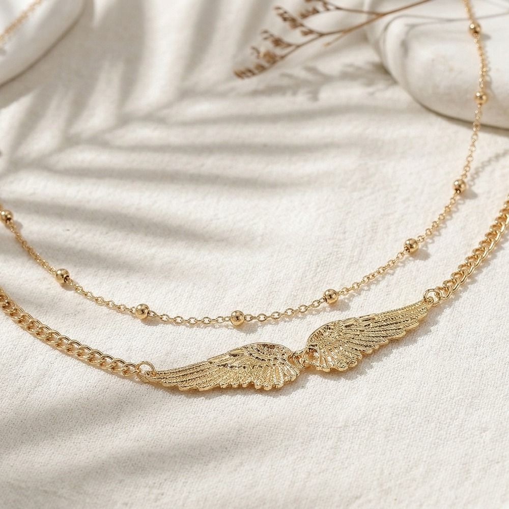 Elegante dubbele laag vleugels - Body Jewelry Waist Chains recensie en prijs