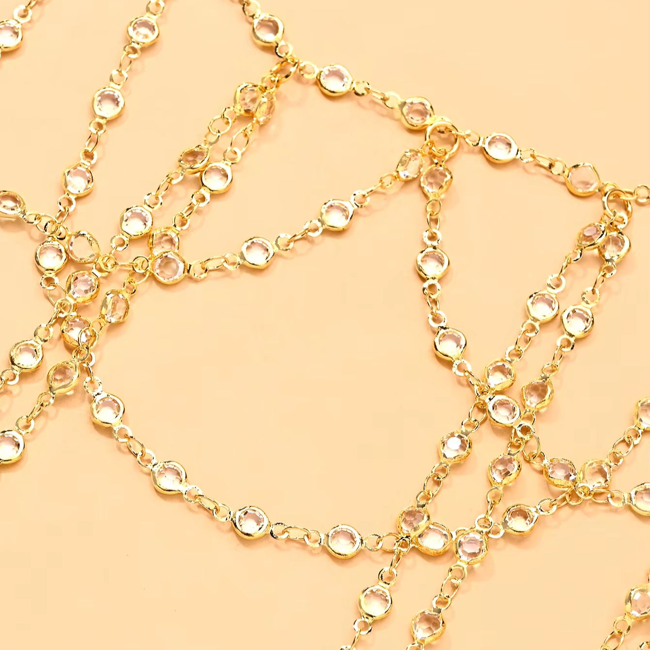 Gouden, verzilverde, meerlaags - Body Jewelry Bra recensie en prijs