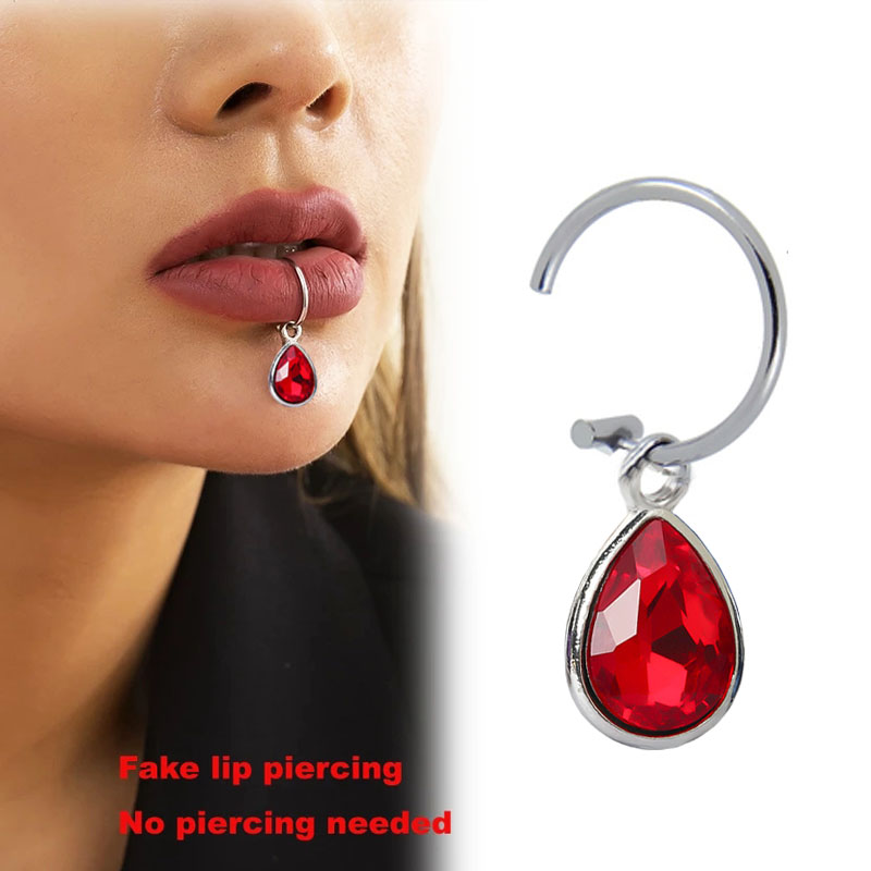 1Pc Nep Piercing Lip Clip Pers - Body Jewelry Labret recensie en prijs
