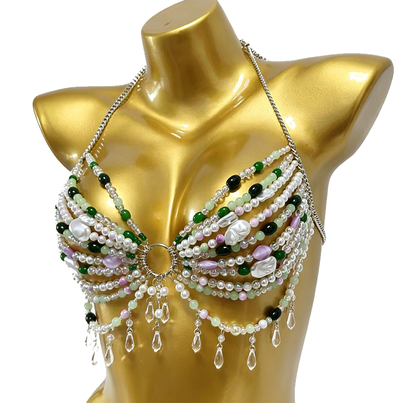 Handgemaakt muziekfestival kos - Body Jewelry Bra recensie en prijs