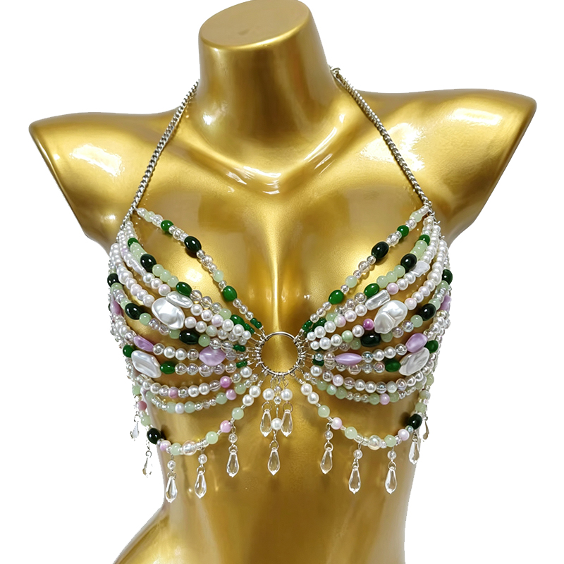 Handgemaakt muziekfestival kos - Body Jewelry Bra recensie en prijs