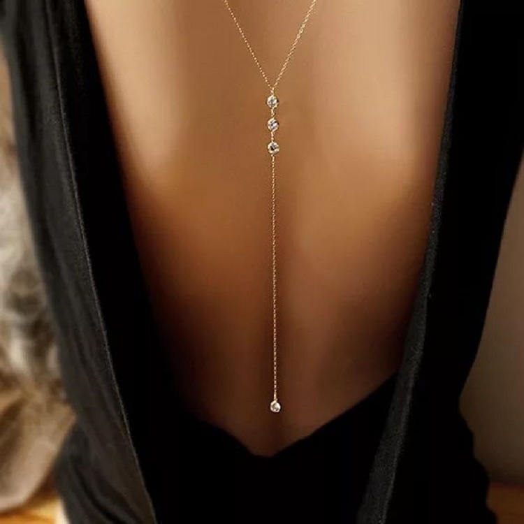 Nieuwe Strass Sexy vrouwen Ter - Body Jewelry Back recensie en prijs