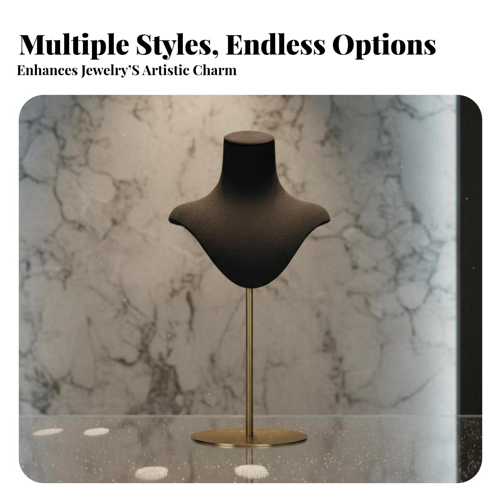 Halsketting Display Stand Mann - Body Jewelry Stores recensie en prijs