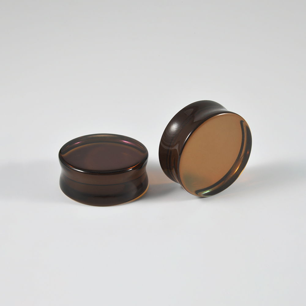 2 Stuks Glasst Dubbele Flare F - Body Jewelry Quality recensie en prijs