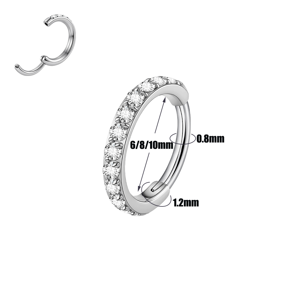1PC 316L RVS Hoge Kwaliteit Zi - Body Jewelry Quality recensie en prijs