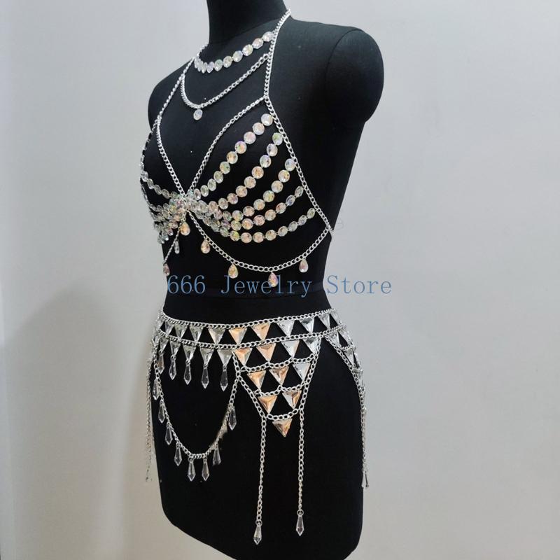 F2TD Modieuze lichaamssieraden - Body Jewelry Bra recensie en prijs