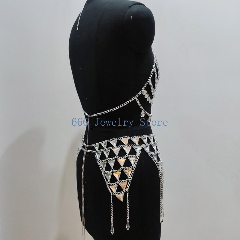 F2TD Modieuze lichaamssieraden - Body Jewelry Bra recensie en prijs