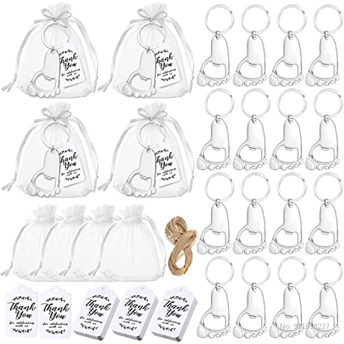 50-delige baby voetafdruk sleu - Body Jewelry Back recensie en prijs