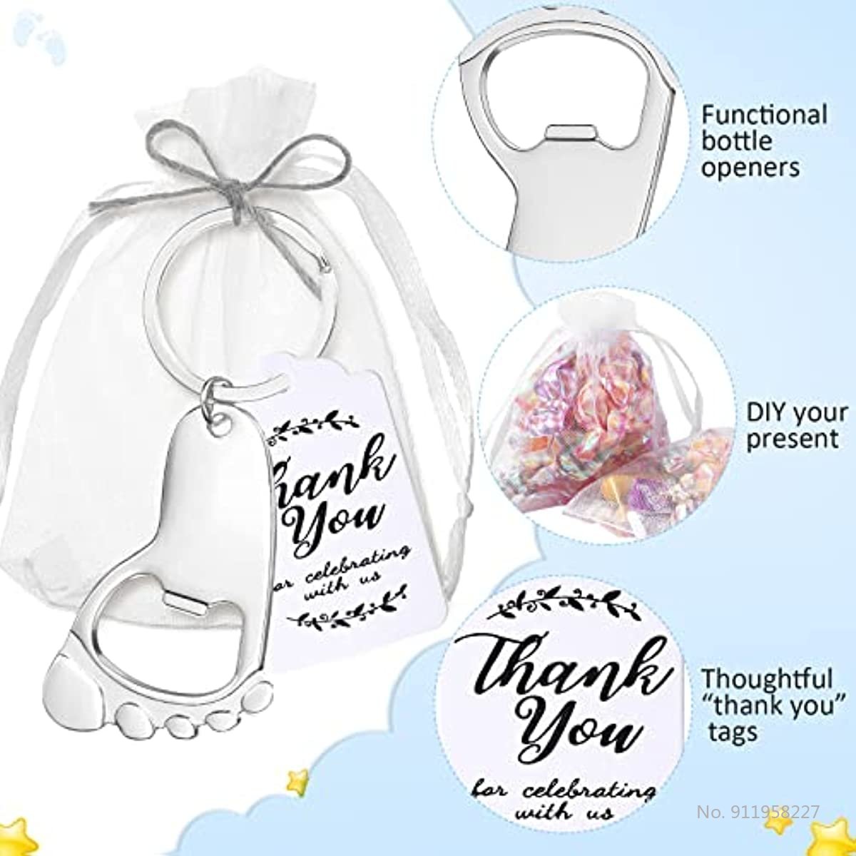 50-delige baby voetafdruk sleu - Body Jewelry Back recensie en prijs