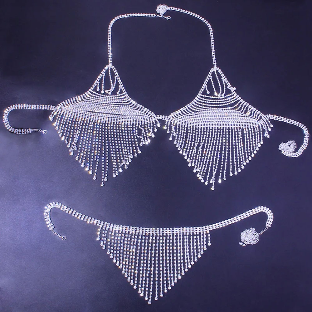 Bling Strass Kwastje Body Chai - Body Jewelry Retainers recensie en prijs