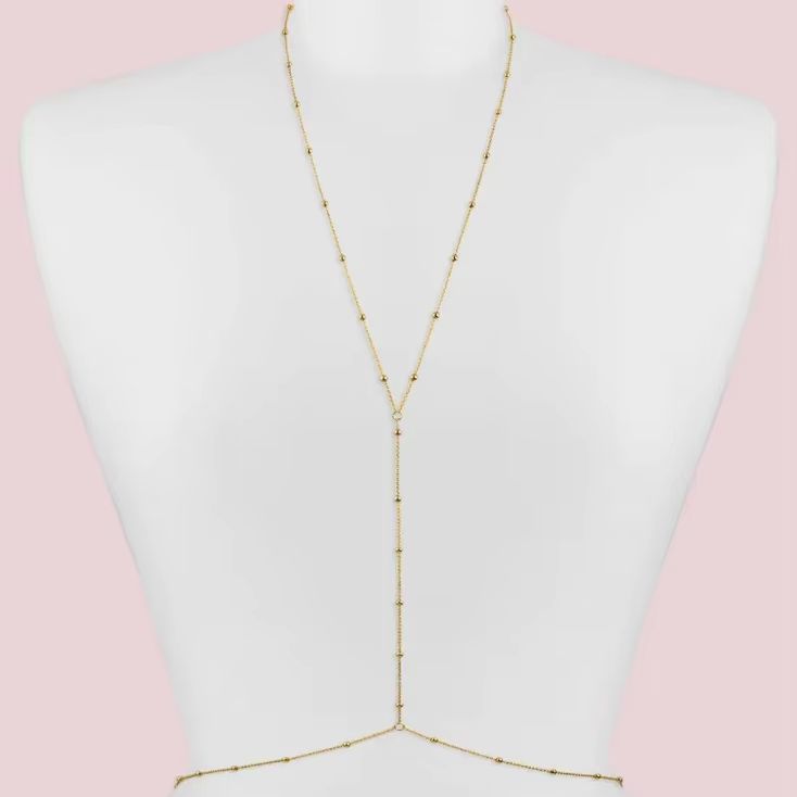 Mode Eenvoudige kralenketting  - Body Jewelry Bra recensie en prijs