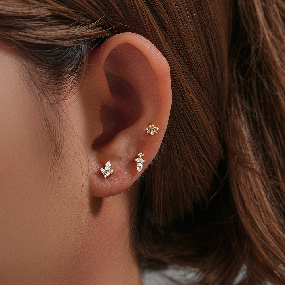1PC Rvs Crystal CZ Vlinder Kra - Tragus Flat Back recensie en prijs