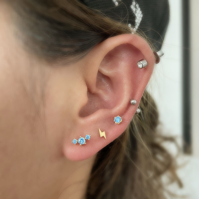 CZ Kristal Top Flat Back Labre - Tragus Flat Back recensie en prijs