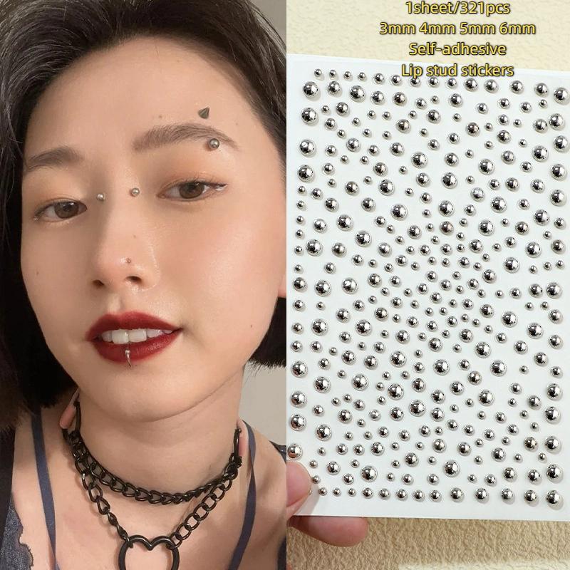 321pcs Non Piercing Lip Studs  - Body Jewelry Rings recensie en prijs