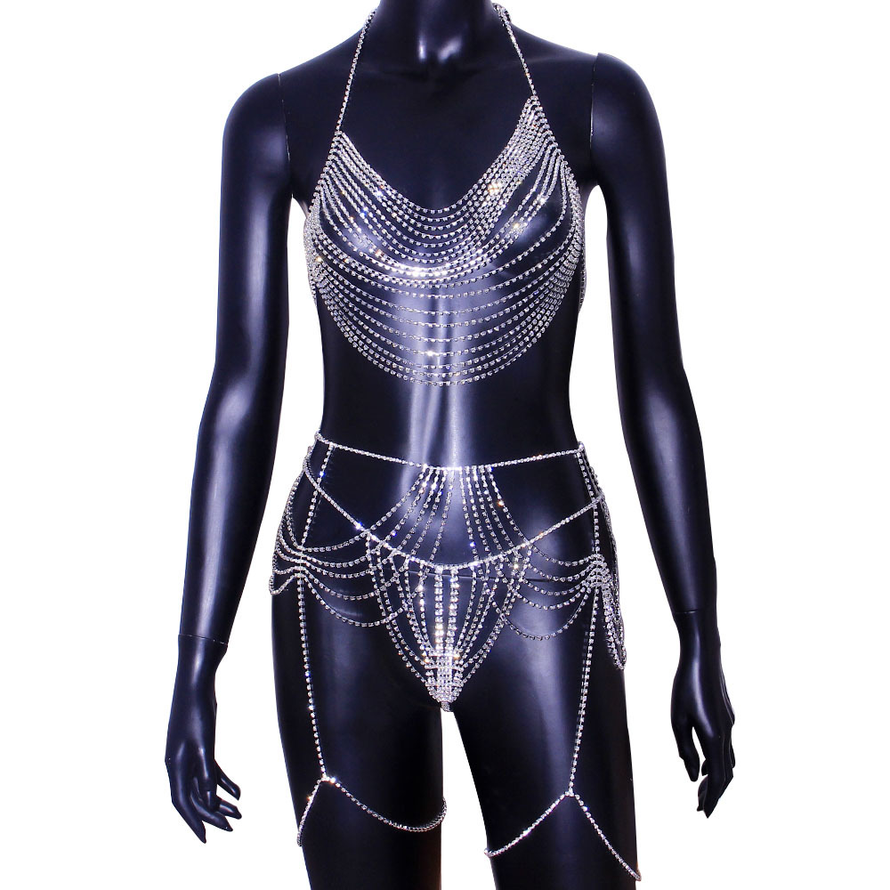 Sexy lichaamsketting Tailleket - Body Jewelry Bra recensie en prijs