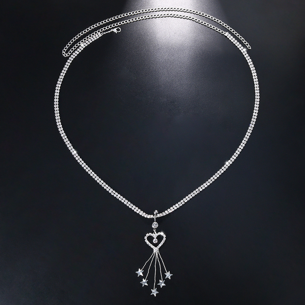 GLAMing Boho Hart Dangle Stras - Body Jewelry Rings recensie en prijs