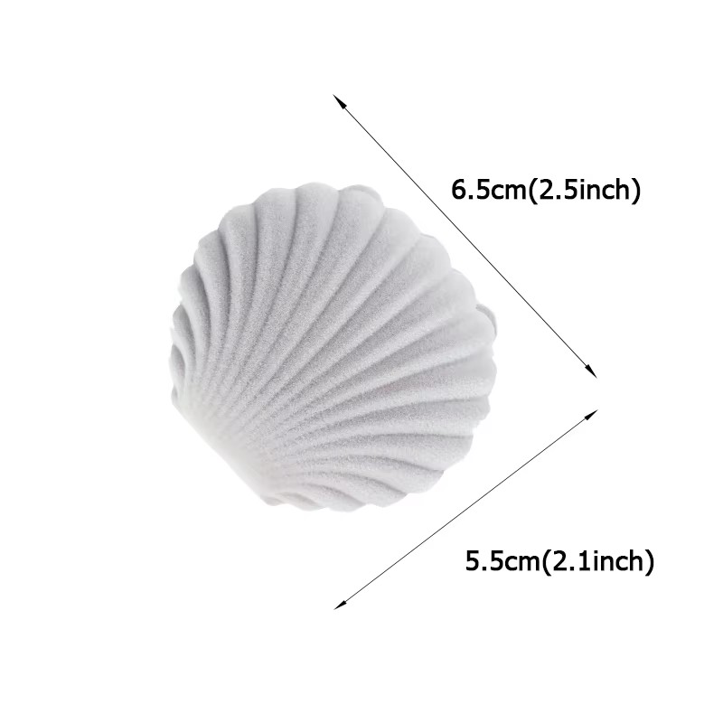 1-delige mooie schelpvorm fluw - Body Jewelry Display recensie en prijs