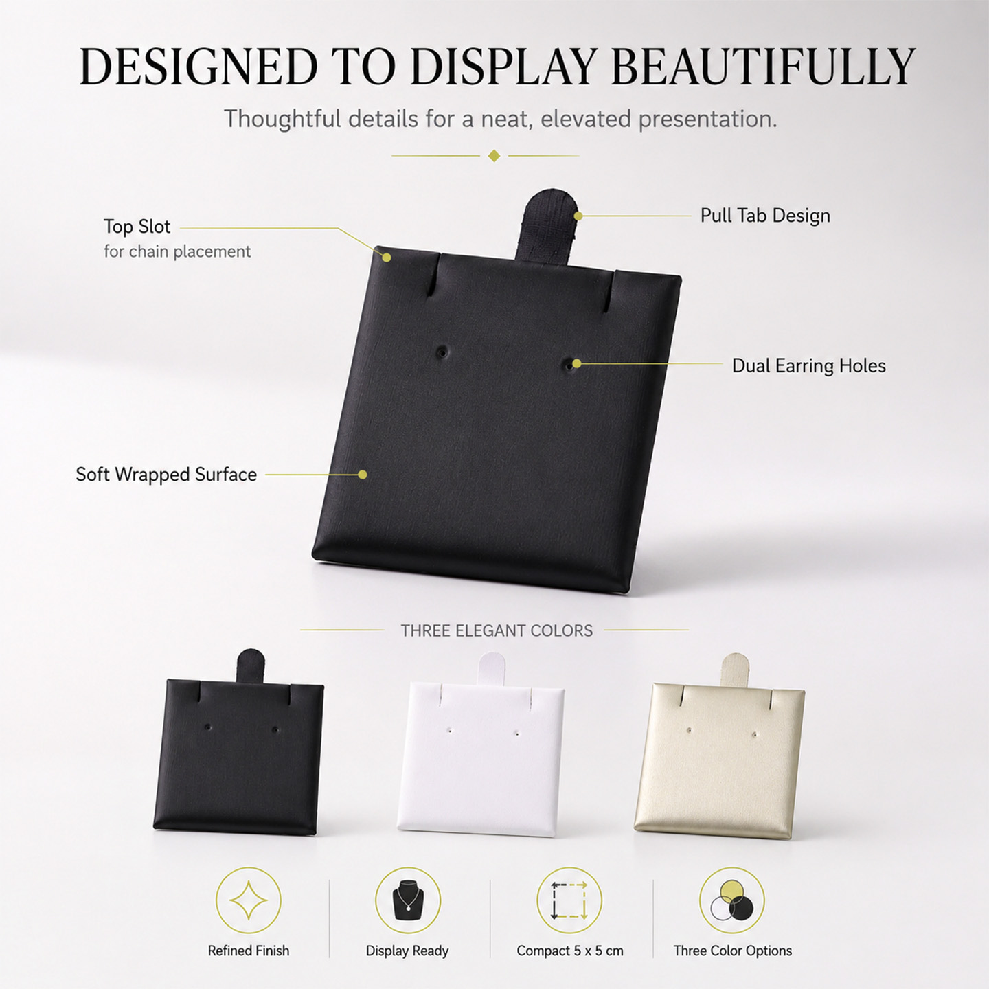 10 stuks PU lederen oorbelkaar - Body Jewelry Display recensie en prijs
