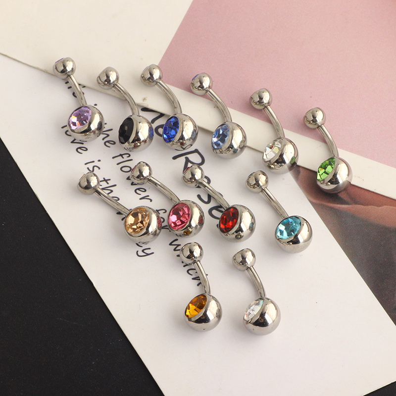 G23 Titanium Double Gem Belly  - Body Jewelry Quality recensie en prijs