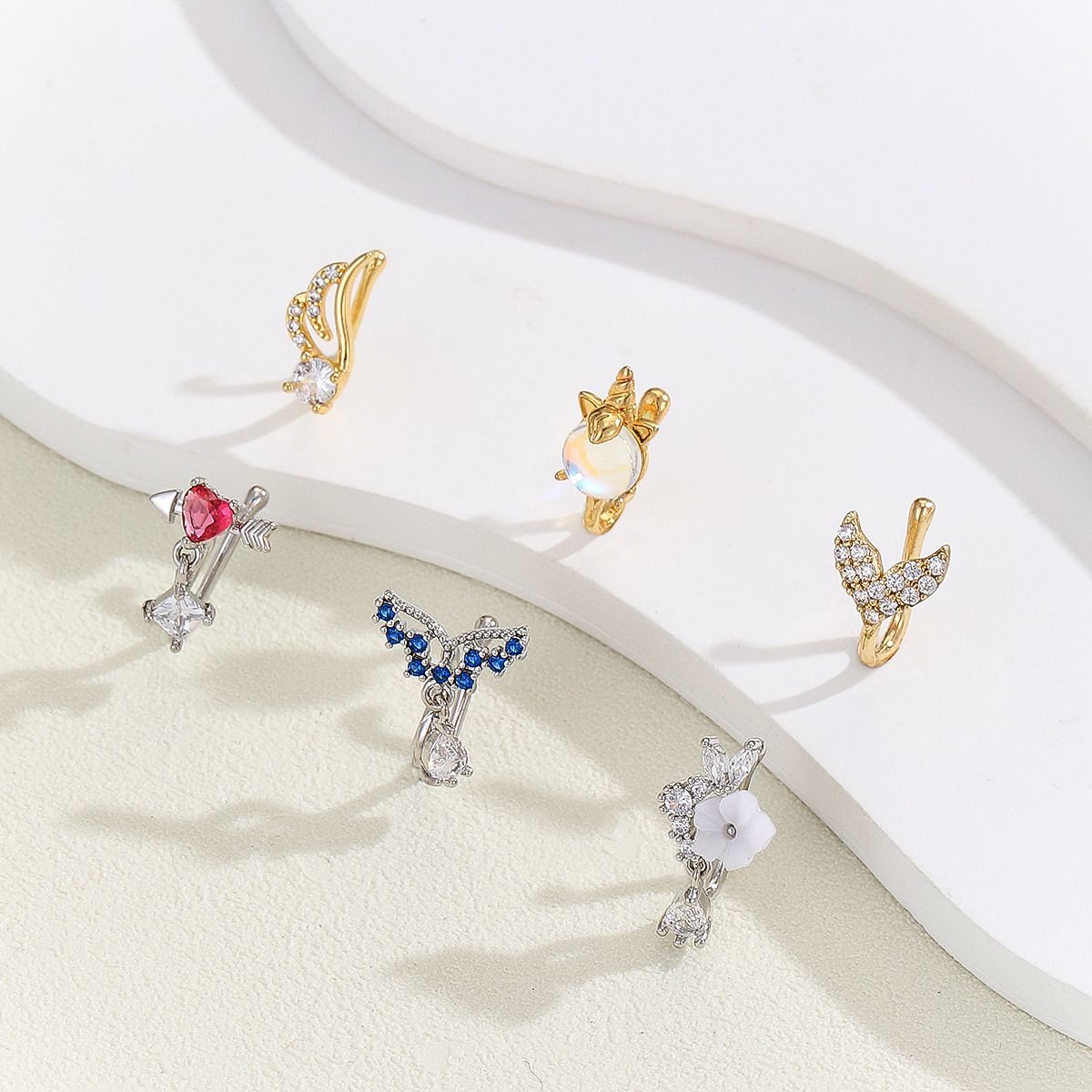 Nep neus piercing sieraden hog - Body Jewelry Quality recensie en prijs