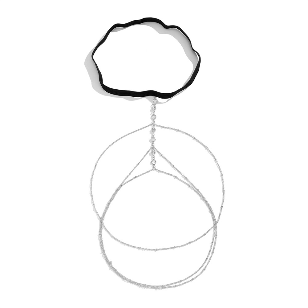 Boho elastische band kristalle - Body Jewelry Chains recensie en prijs