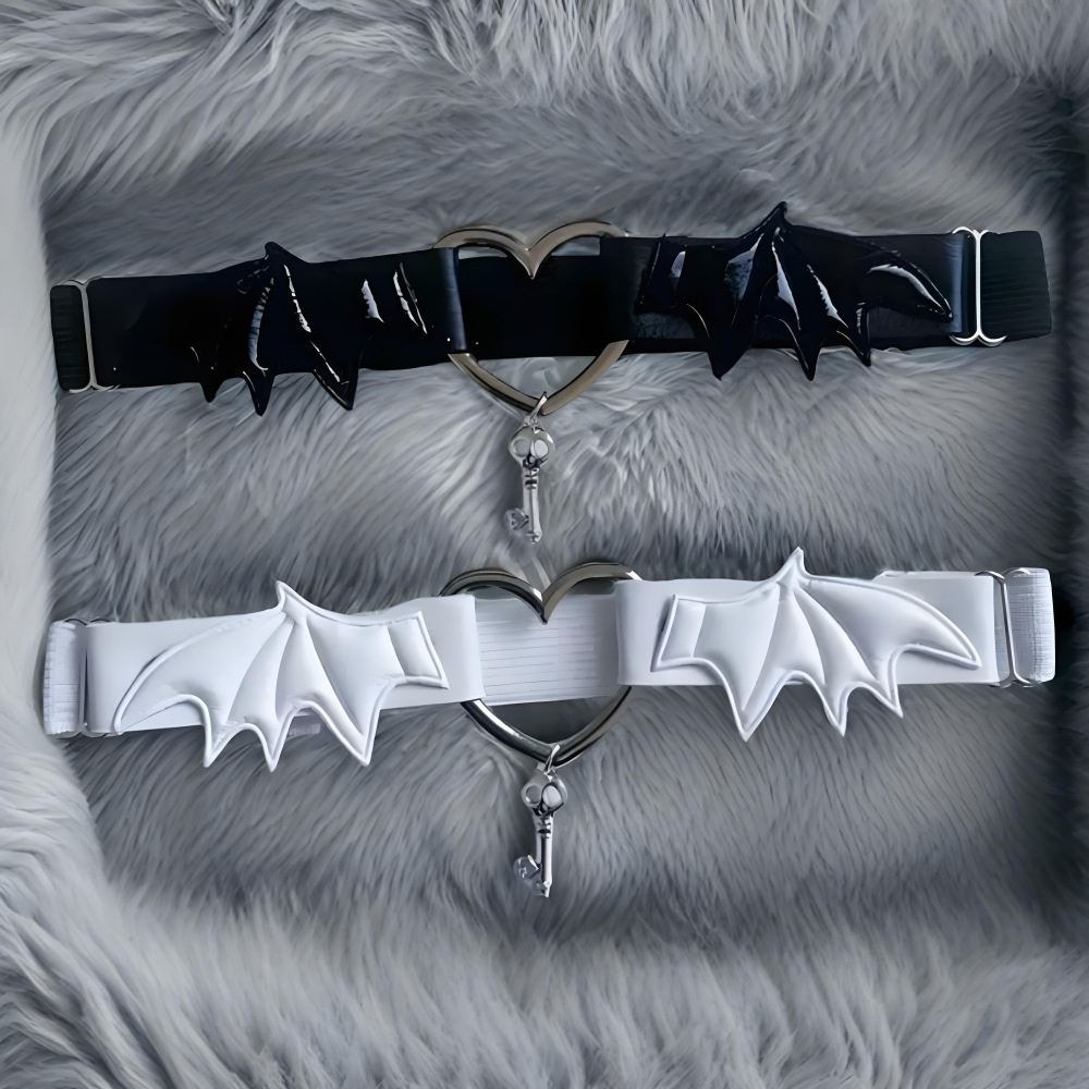 Gothic Harajuku Zwart Hart Vle - Body Jewelry Outfit recensie en prijs