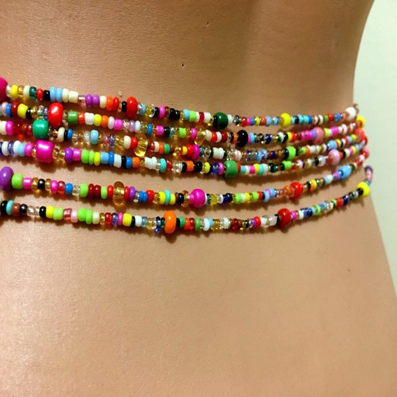 Vrouwen Gelaagde Kralen Buik K - Body Jewelry Chains recensie en prijs