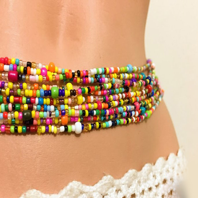 Vrouwen Gelaagde Kralen Buik K - Body Jewelry Chains recensie en prijs