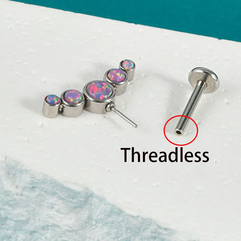 1 Stuk Chirurgisch Staal Cz Ge - Body Jewelry Labret recensie en prijs